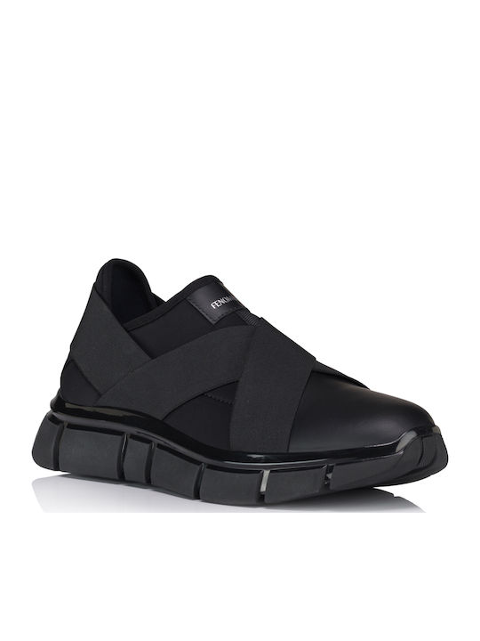 Ανδρικά Chunky Sneakers Μαύρο