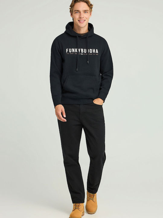 Sweatshirt with Hood Black
