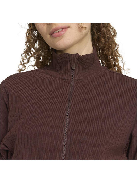 Winterized Γυναικεία Ζακέτα Φούτερ Καφέ