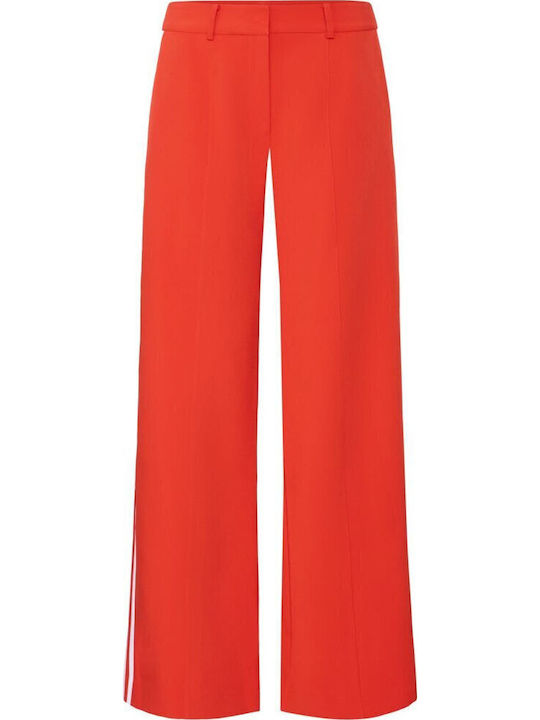 Damen Stoff Hose Red