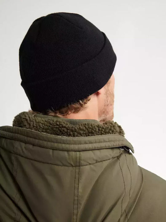 Beanie Männer Beanie Gestrickt in Schwarz Farbe