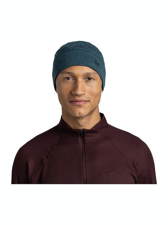 Merino Шапка Унисекс Шапка в Син цвят