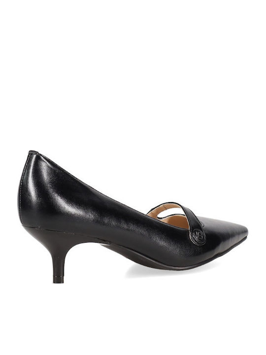 Black Heels with Strap