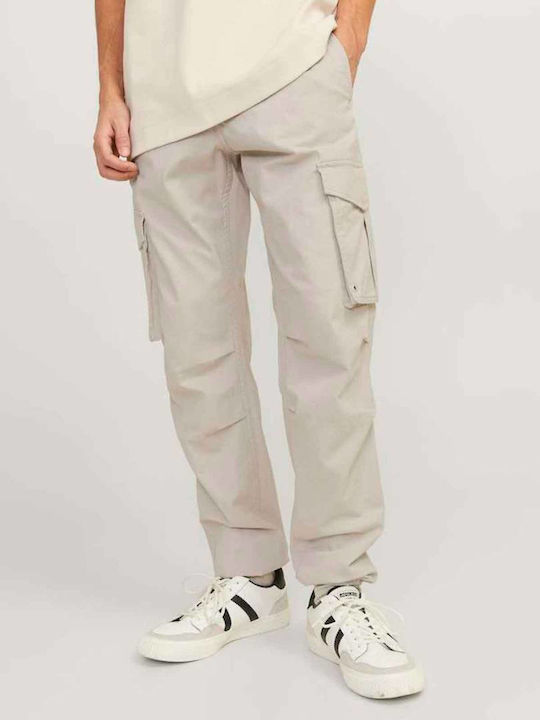 Pantaloni Elastic Silver Cloud