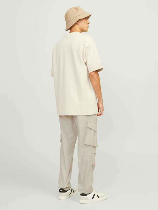 Pantaloni Elastic Silver Cloud