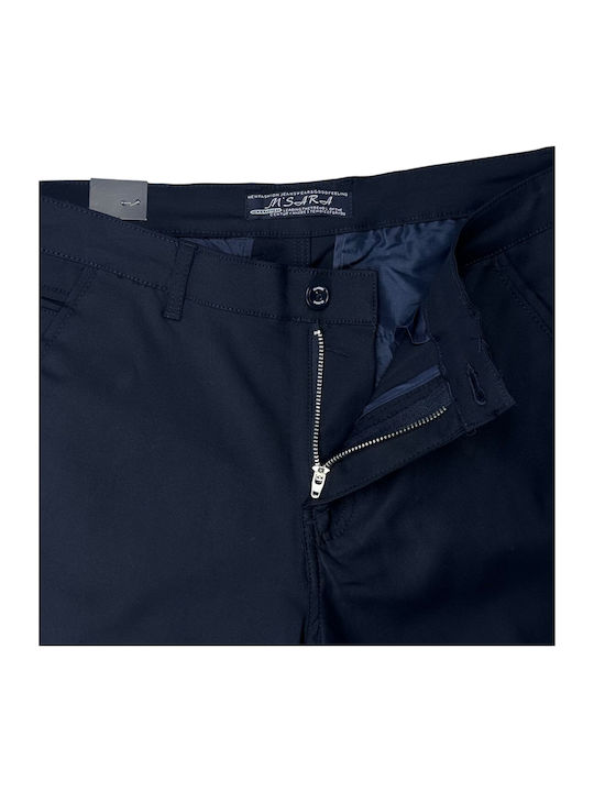 Herrenhose Chinos Entspannt Passform Blau