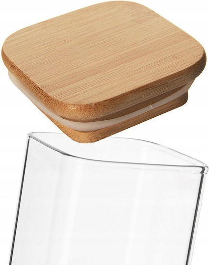 Orion General Use Glass Jar with Lid Transparent 600ml