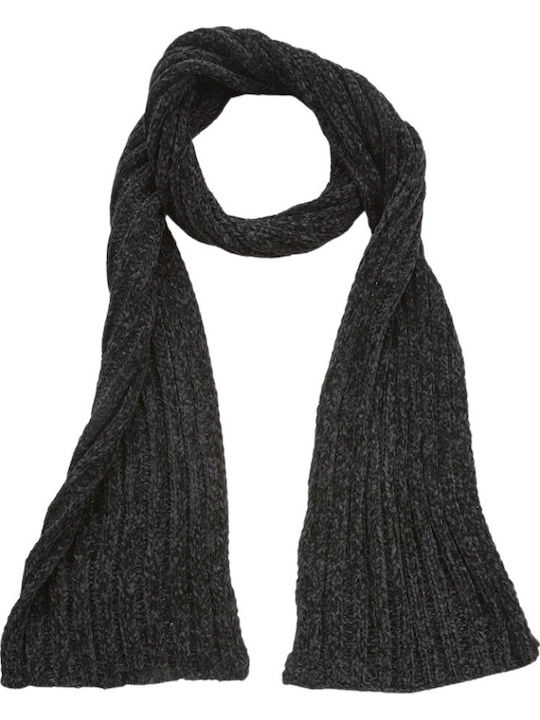 Women's Knitted Scarf Black