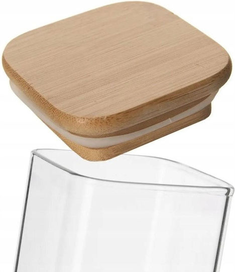 Orion General Use Glass Jar with Lid Transparent 600ml