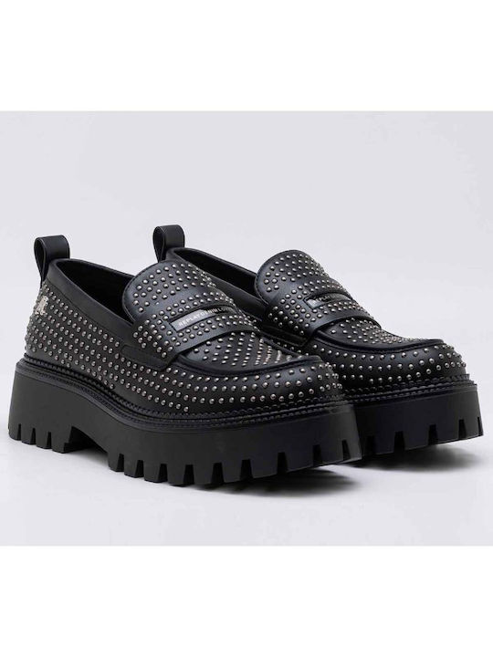 Numb Damen Loafers in Schwarz Farbe