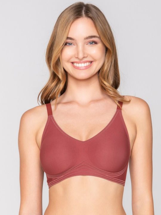 Luna Bralette Σουτιέν Μπορντό