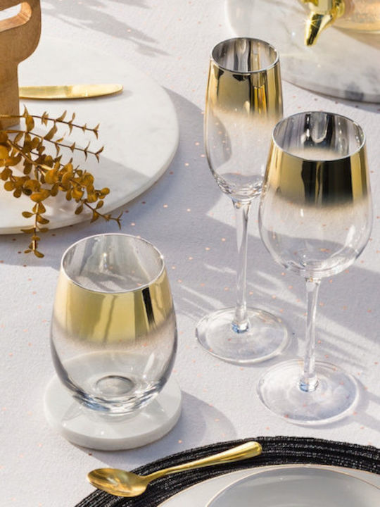 Secret de Gourmet Plate Desert made of Porcelain White with Diameter 20cm 6pcs