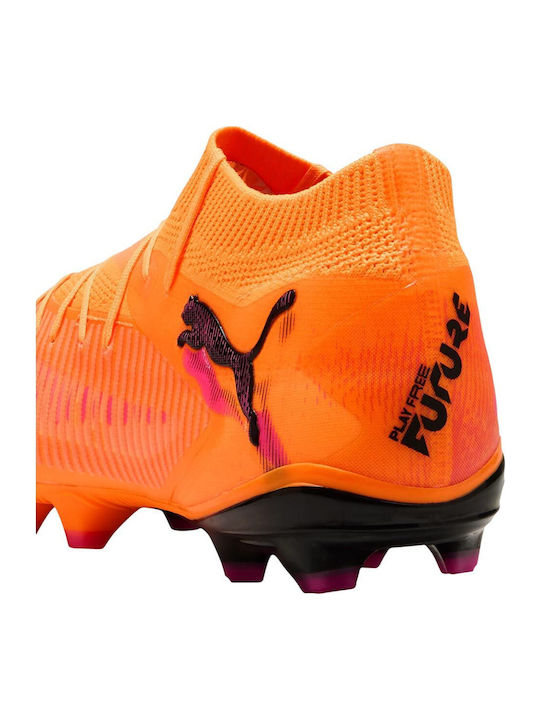 PUMA Future 8 Pro FG/AG Fußballschuhe mit Stollen Orange