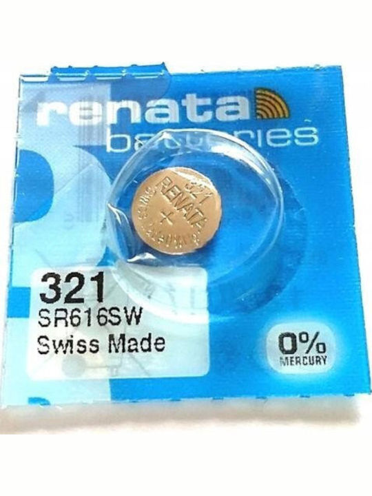 Renata Batterien Silber-Oxid für Uhren SR65 10Stück