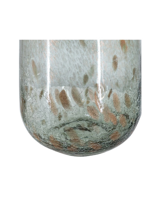 Artekko Διακοσμητικό Βάζο Glas Twilight Gray 16x16x27cm 1Stück