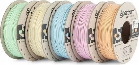 Σετ Spectrum 5pack Pastello Pla Νημάτων 1.75 Mm 1.25 Kg – 5 Χρώματα