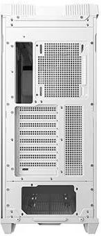 Deepcool Genome III Gaming Full Tower Computer Case with Side Window and RGB Lighting White