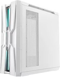 Deepcool Genome III Gaming Full Tower Computer Case with Side Window and RGB Lighting White