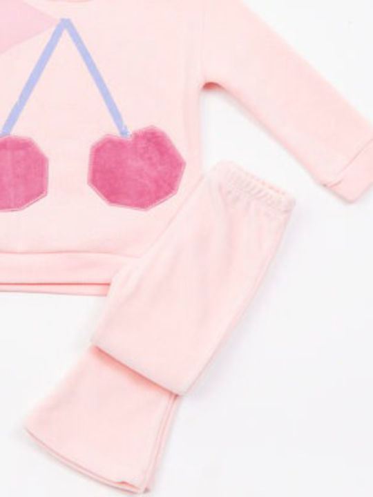 Trax Kids Sweatpants Set Pink