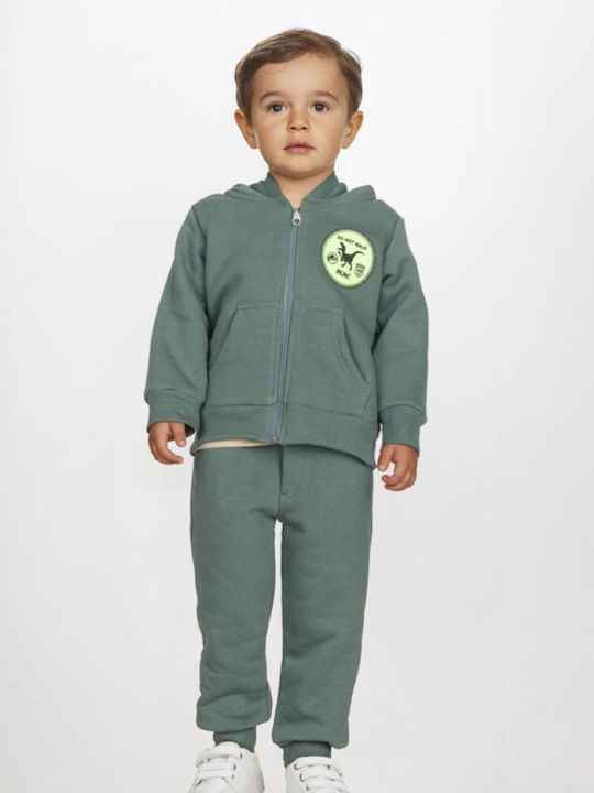 Kinder Sweatpants Set - Jogginganzug Khaki 3Stück World