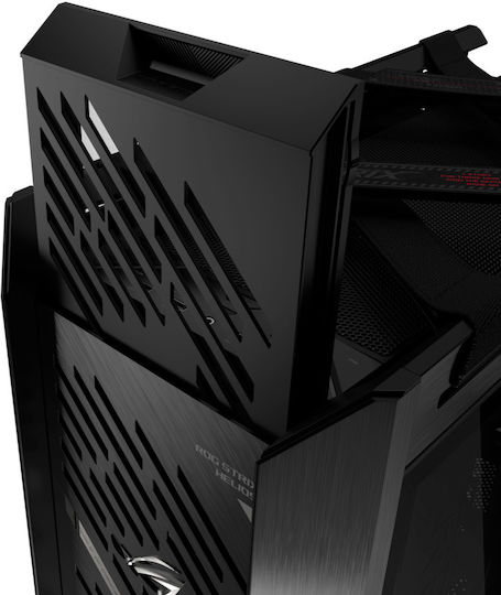 Asus ROG Strix Helios II Gaming Midi Tower Computer Case with Side Window and RGB Lighting Black