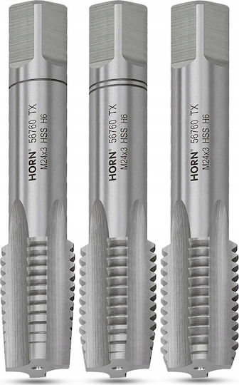 Artpol Cutter De Filetat M24x3,00mm Set 3 Bucăți