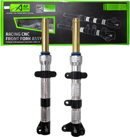 Yamaha Crypton X 135 Aji Racing Cnc Short 4cm Front Fork Boots
