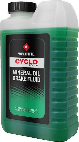 Weldtite Минерално Масло За Спирачки Weldtite Brake Fluid Mineral Oil 1 Л Ново