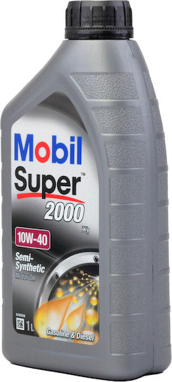 Mobil Super 2000 X1 Λάδι Αυτοκινήτου 10W-40 1lt