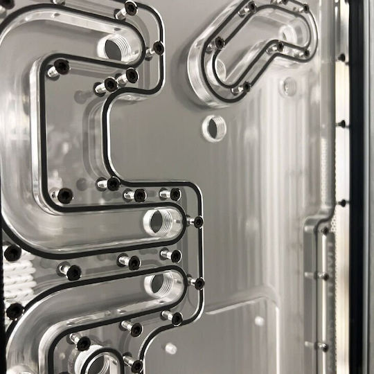 Lian Li Customs Distribution Plate O11 Dynamic Evo Xl X Stealkey Crosscool Ii Acrylic (sw10095)
