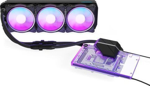 Alphacool Eiswolf 2 AIO GPU Water Block 360mm RTX 4090 Founders Edition with Backplate Black