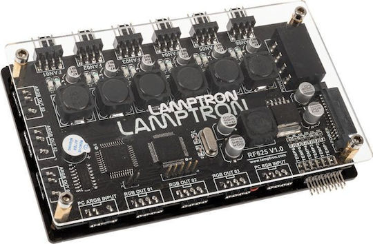 Lamptron Rf625 Fan And Argb Controller Black Schwarz