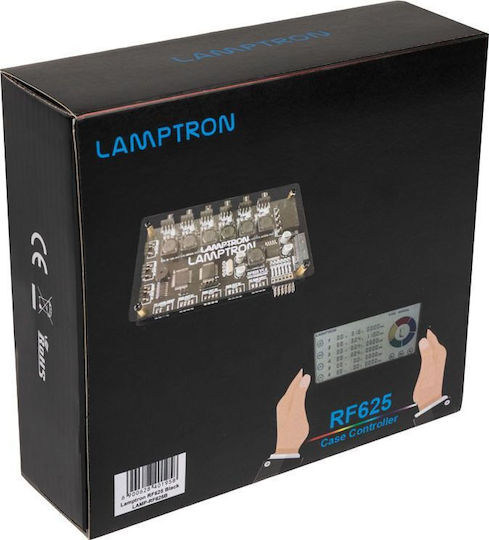 Lamptron Rf625 Fan And Argb Controller Black Schwarz