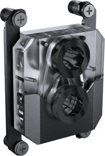 Phanteks Cpu Block Glacier Ez-fit 450cpu D-rgb 1700 / Am4 / Am5 Black (ph-gef_cpu450_dbk) GPU Water Block Μαύρο
