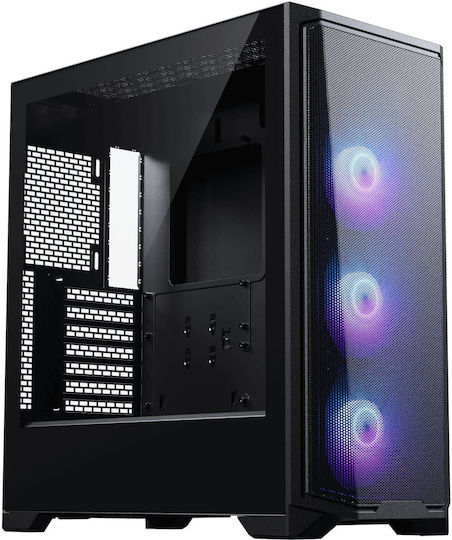 Phanteks Eclipse G370A Midi Tower Κουτί Υπολογιστή Μαύρο