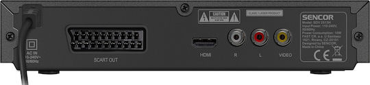 Sencor DVD Player SDV 2513H Black