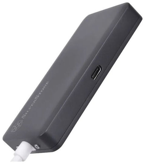 Silverstone USB-C Docking Station mit HDMI Gray (SST-EP14C)