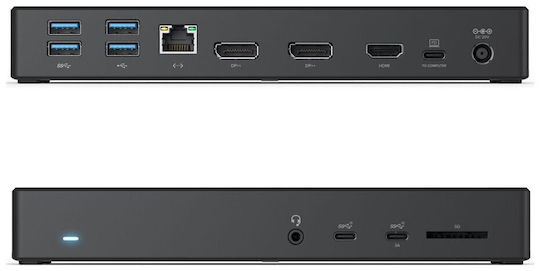 Alogic USB-C / USB-A Docking Station με 4K PD Ethernet Μαύρο (DUCMA3)