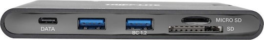 Eaton USB-C Docking Station with HDMI 4K PD Ethernet Black (U442-DOCK3-B)