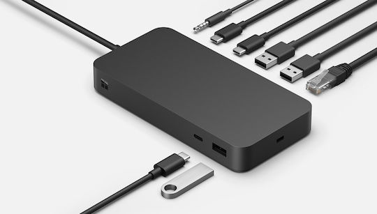 Microsoft Surface Thunderbolt 4 Docking Station με 4K PD Ethernet Μαύρο