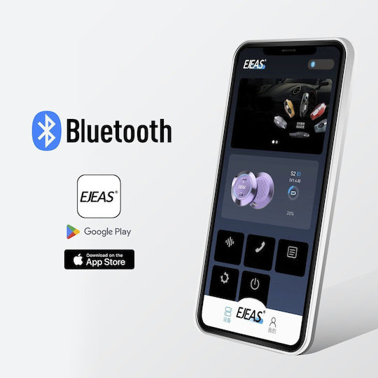 EJEAS Q8 Mesh 3.0 Single Motorcycle Communication System for Helmet with Bluetooth