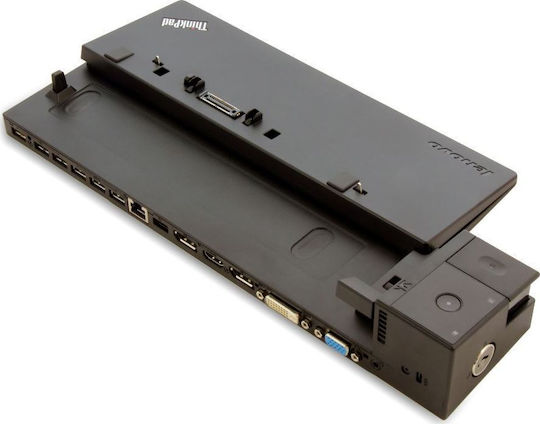 Lenovo Thinkpad Ultra Dock Docking Station με HDMI Ethernet και συνδεση 2 Οθονών Μαύρο
