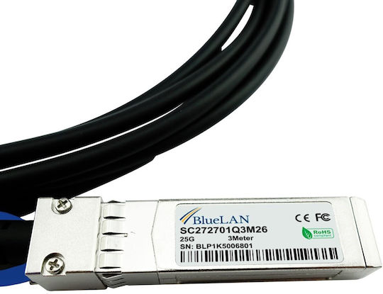 Приемо-предавател Cisco Съвместим Bluelan Sfp28 Awg30 25gbase-cr 1m Dac