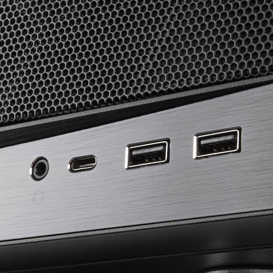 Silverstone GD11 Home Theater Κουτί Υπολογιστή Μαύρο