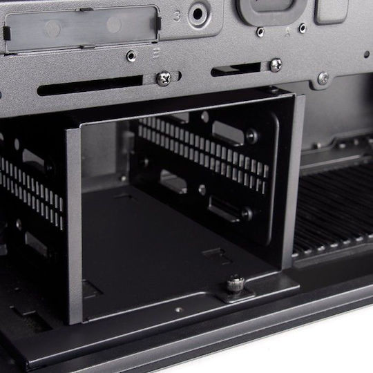 Silverstone Seta Q1 Midi Tower Κουτί Υπολογιστή Μαύρο
