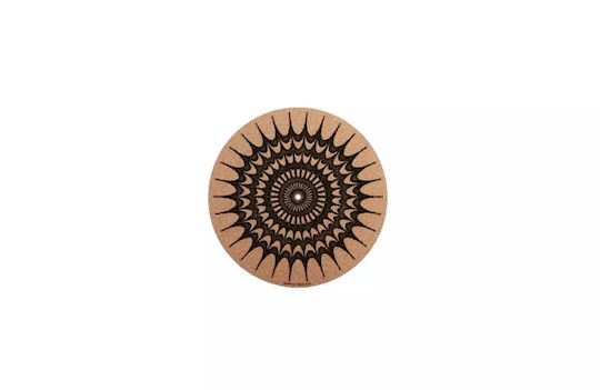 Simply Analog Cork Slipmat Cork Mat Print Iris