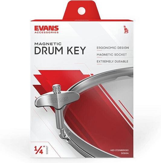 Evans Magnetic Head Drum Key Accesorii de tuning