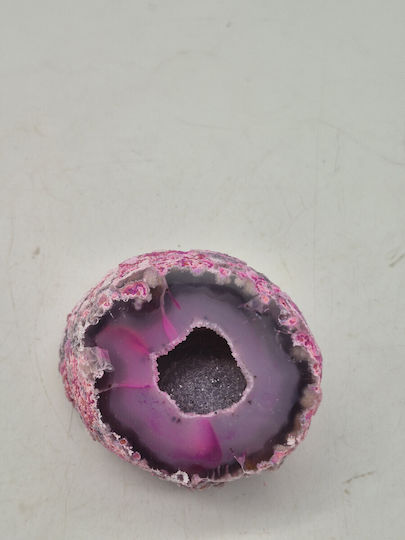 Geode Rosa Achat Kristalle Amethyst