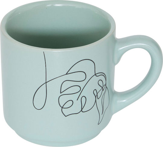 Becher Keramik Mehrfarbig 120ml 4Stück
