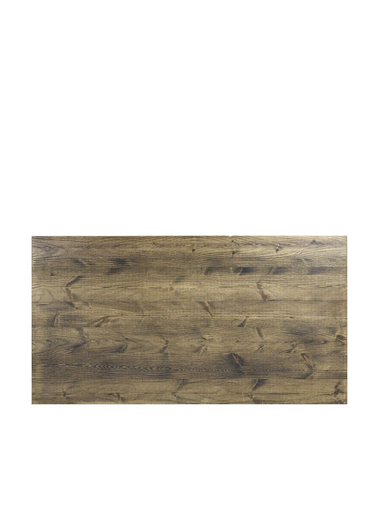 Tisch Bar für Außenbereich Zusammenklappbar Bistro Black 120x65x108cm
